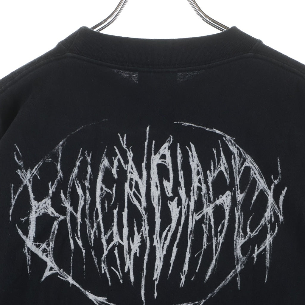 BALENCIAGA(バレンシアガ) 24SS DIY METAL TEE メタルプリント クルーネック半袖カットソーTシャツ ブラック 641675 TPV03