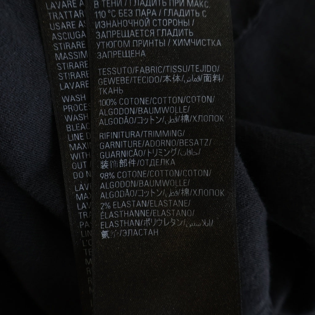 BALENCIAGA(バレンシアガ) 24SS DIY METAL TEE メタルプリント クルーネック半袖カットソーTシャツ ブラック 641675 TPV03