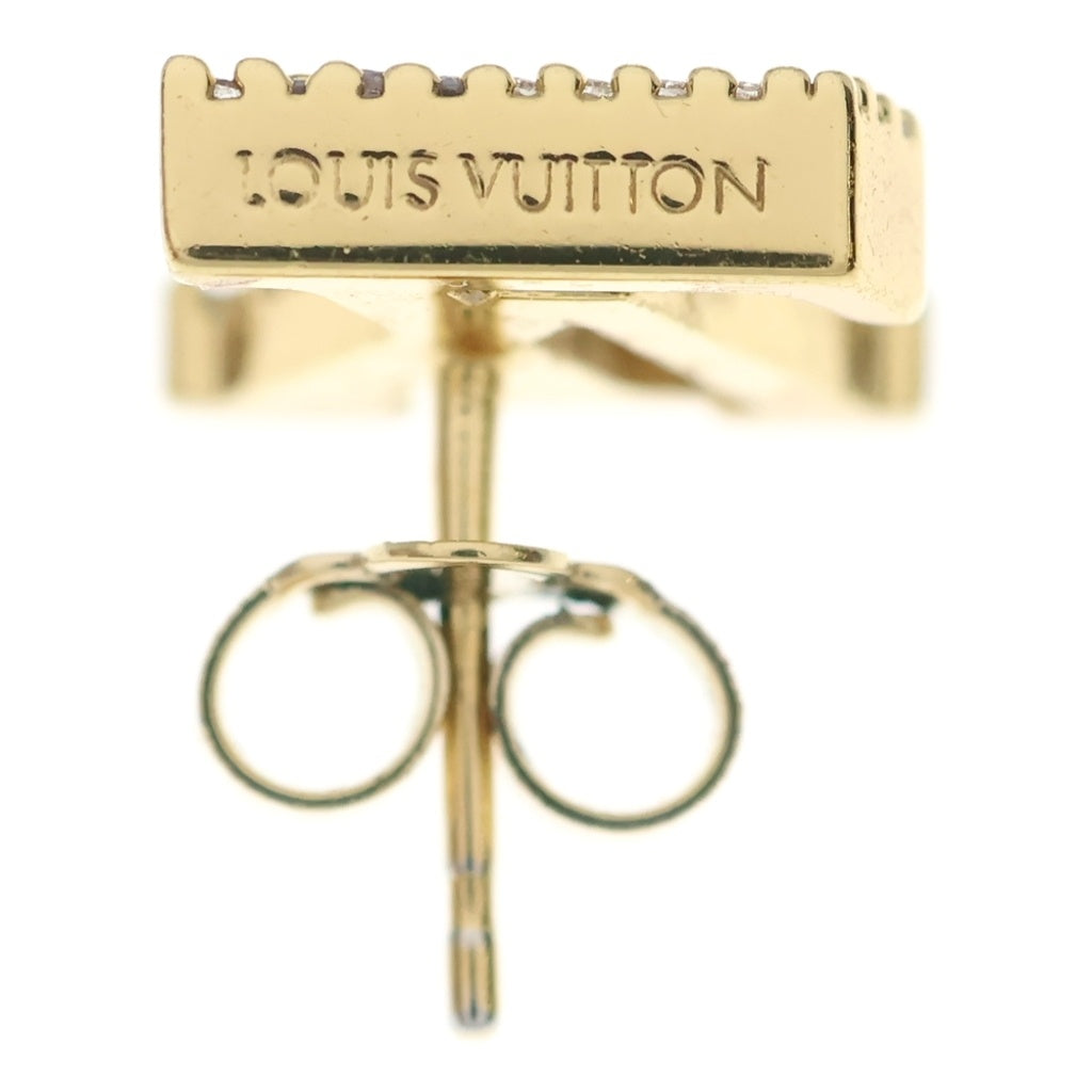 LOUIS VUITTON(ルイヴィトン) ブックル ドレイユ LV アイコニック ラインストーン ピアス ゴールド レディース