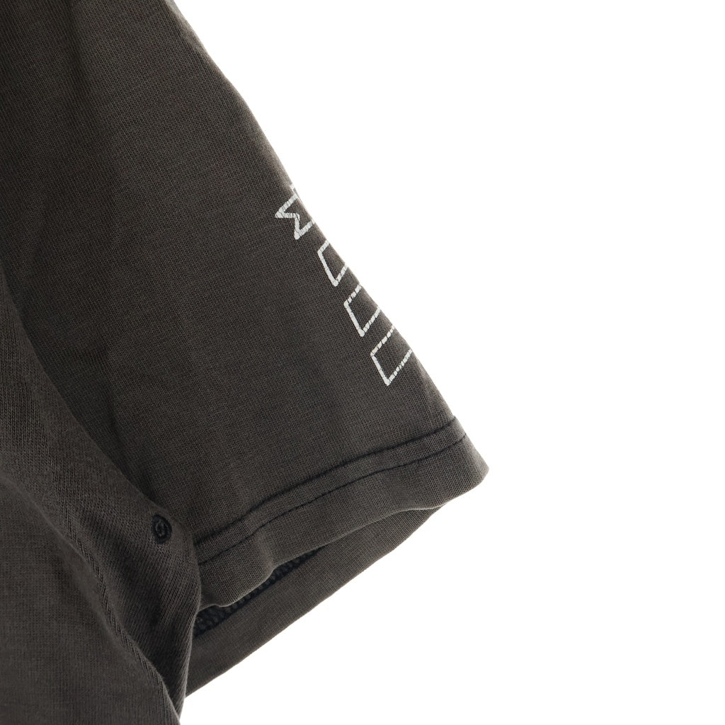 NUMBER (N)INE(ナンバーナイン) 01AW STANDARD期 EMBLEM TEE スタンダード期 エンブレム 半袖Tシャツ ブラウン