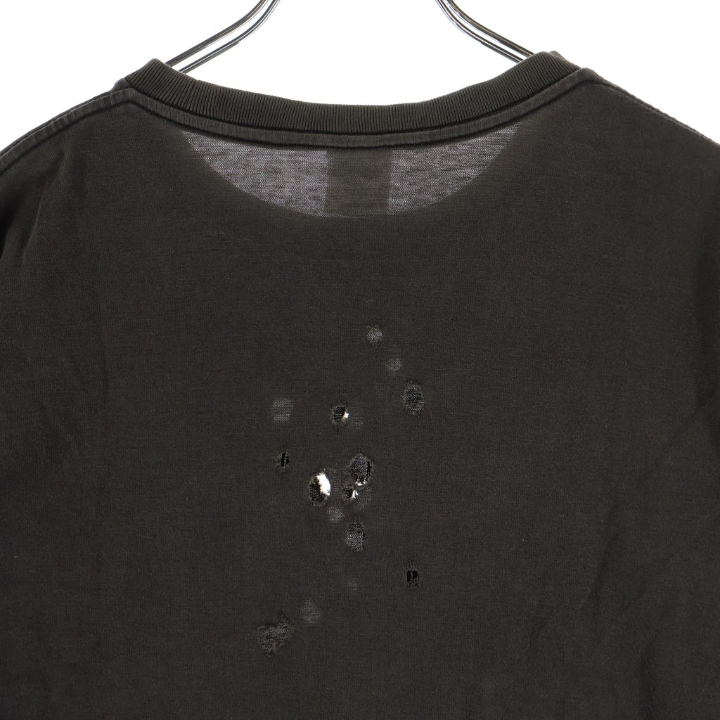 NUMBER (N)INE(ナンバーナイン) 01SS タイム期 MILK & COOKIES 半袖Tシャツ ブラウン