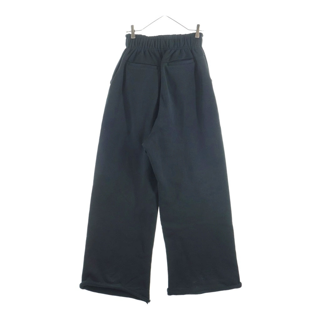 entire studios(エンタイア スタジオ) FULL SWEATPANT フルスウェットパンツ ブラック