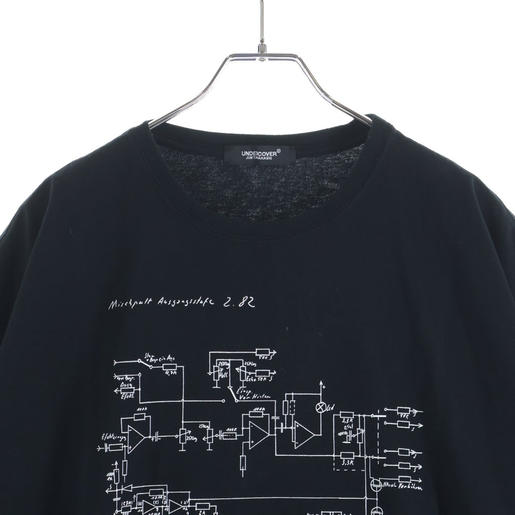 UNDERCOVER(アンダーカバー) 25AW FAUST T-SHIRT ファウスト グラフィック半袖Tシャツ ブラック UC2E4813-7