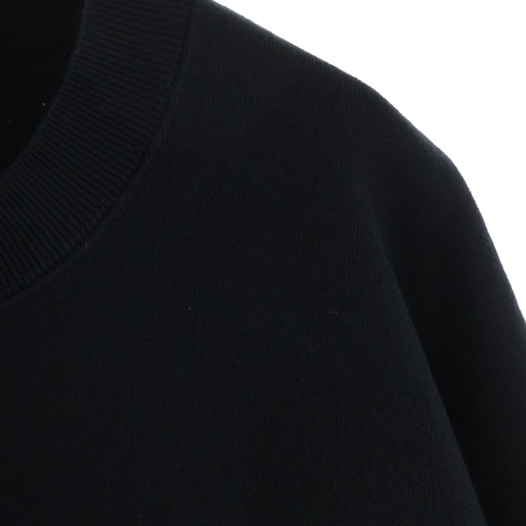 UNDERCOVER(アンダーカバー) 25AW BIG SWEAT CONFUSION オーバーサイズグラフィッククルーネックスウェット トレーナー ブラック