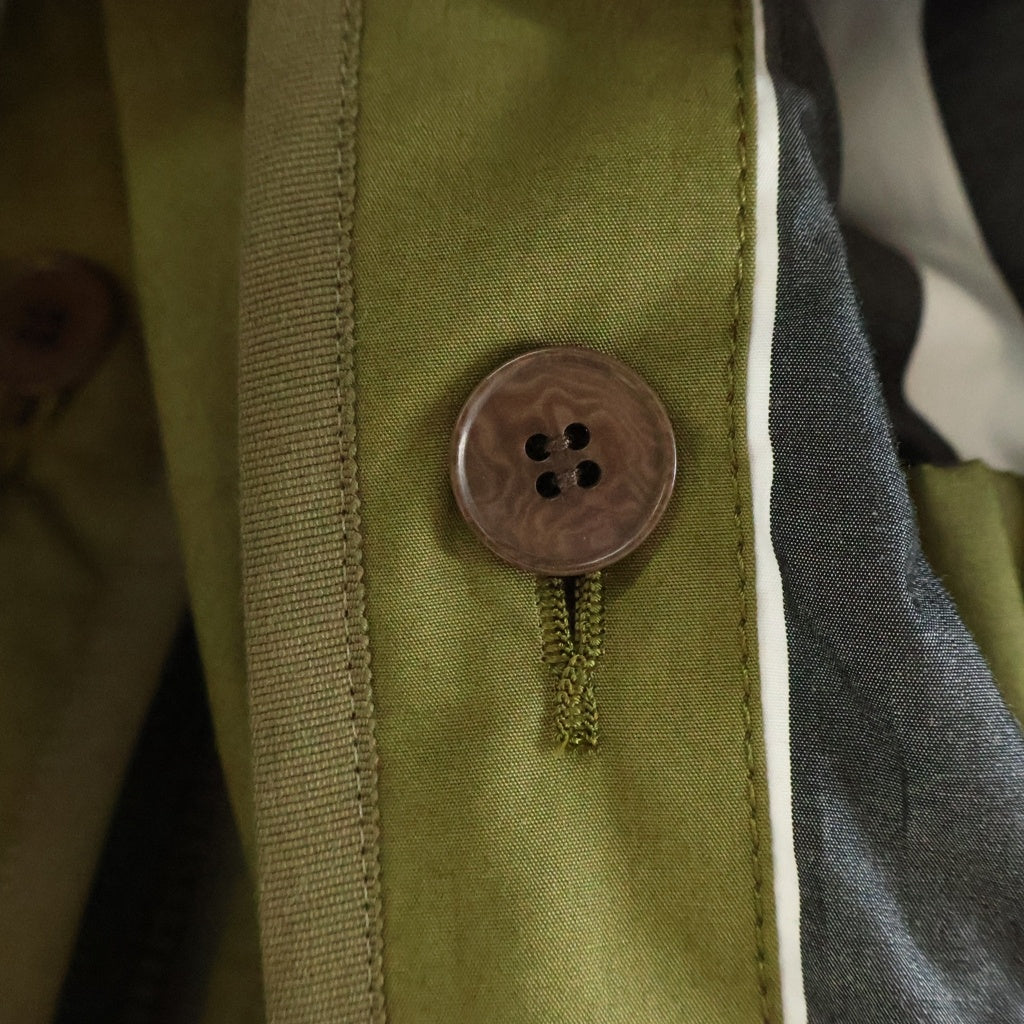 UNDERCOVER(アンダーカバー) 25AW MILITARY MODS COAT ミリタリーモッズコート パッチ付きジャケット カーキ