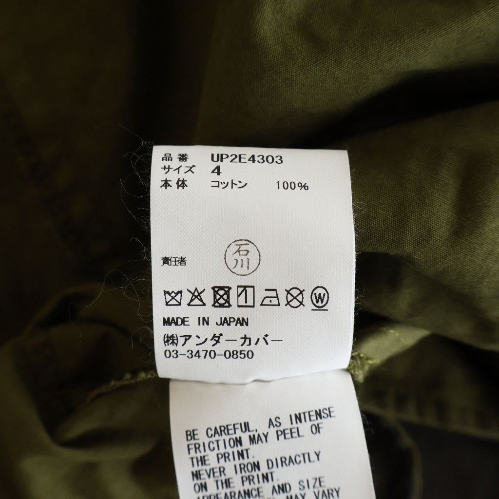 UNDERCOVER(アンダーカバー) 25AW MILITARY MODS COAT ミリタリーモッズコート パッチ付きジャケット カーキ