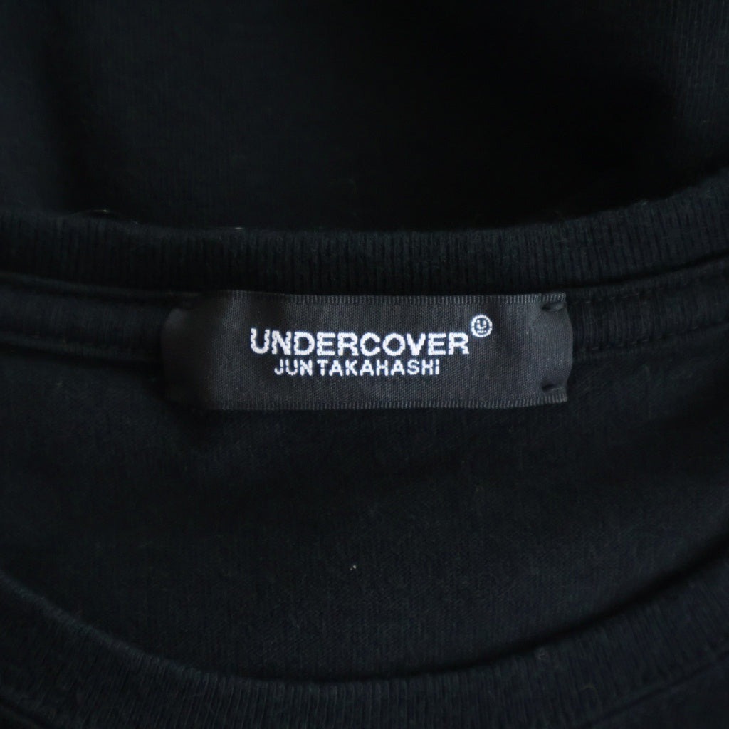 UNDERCOVER(アンダーカバー) 25AW TEE Print ZERO SET グラフィック半袖Tシャツ カットソー ブラック