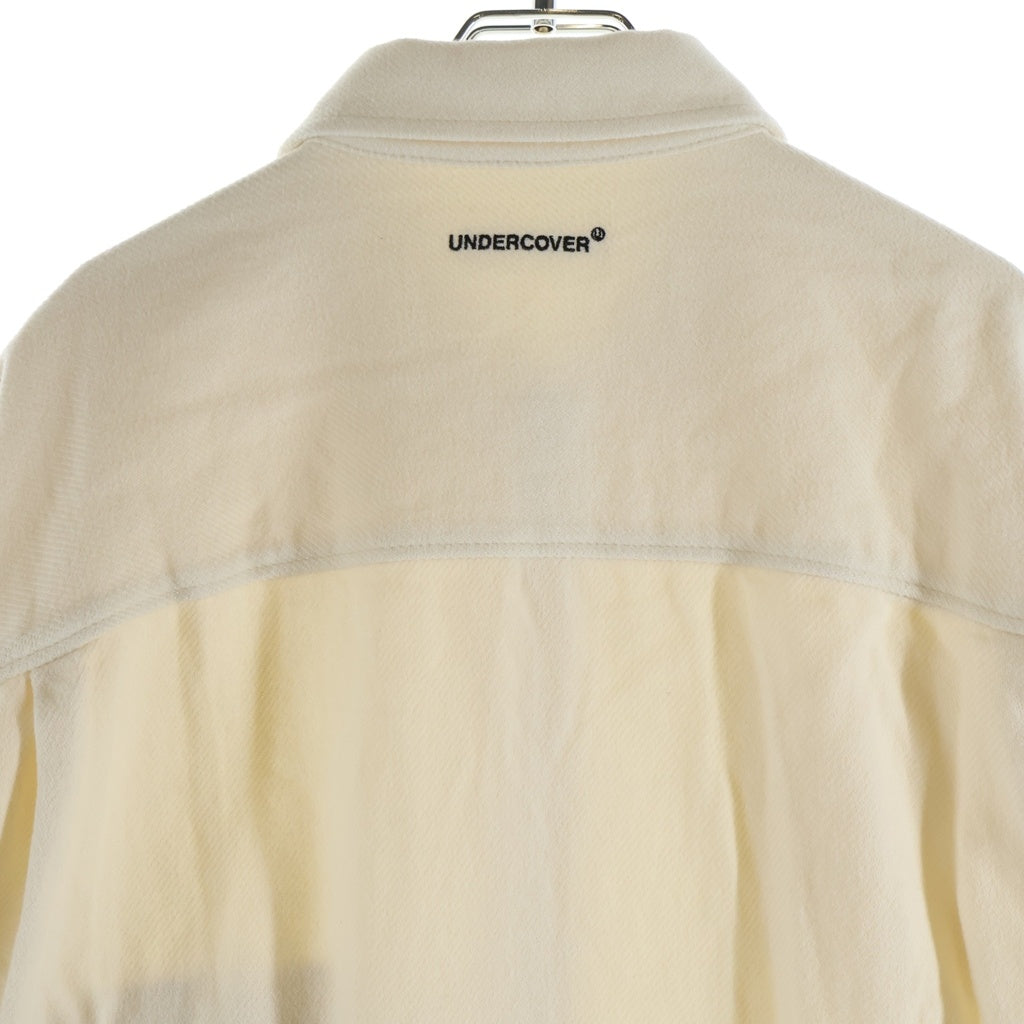 UNDERCOVER(アンダーカバー) 25AW Long Sleeve Overshirt L/S Shirt オーバーサイズビッグシャツ ベージュ