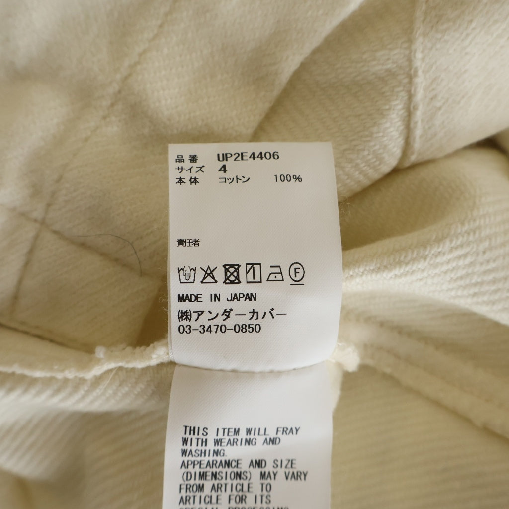UNDERCOVER(アンダーカバー) 25AW Long Sleeve Overshirt L/S Shirt オーバーサイズビッグシャツ ベージュ