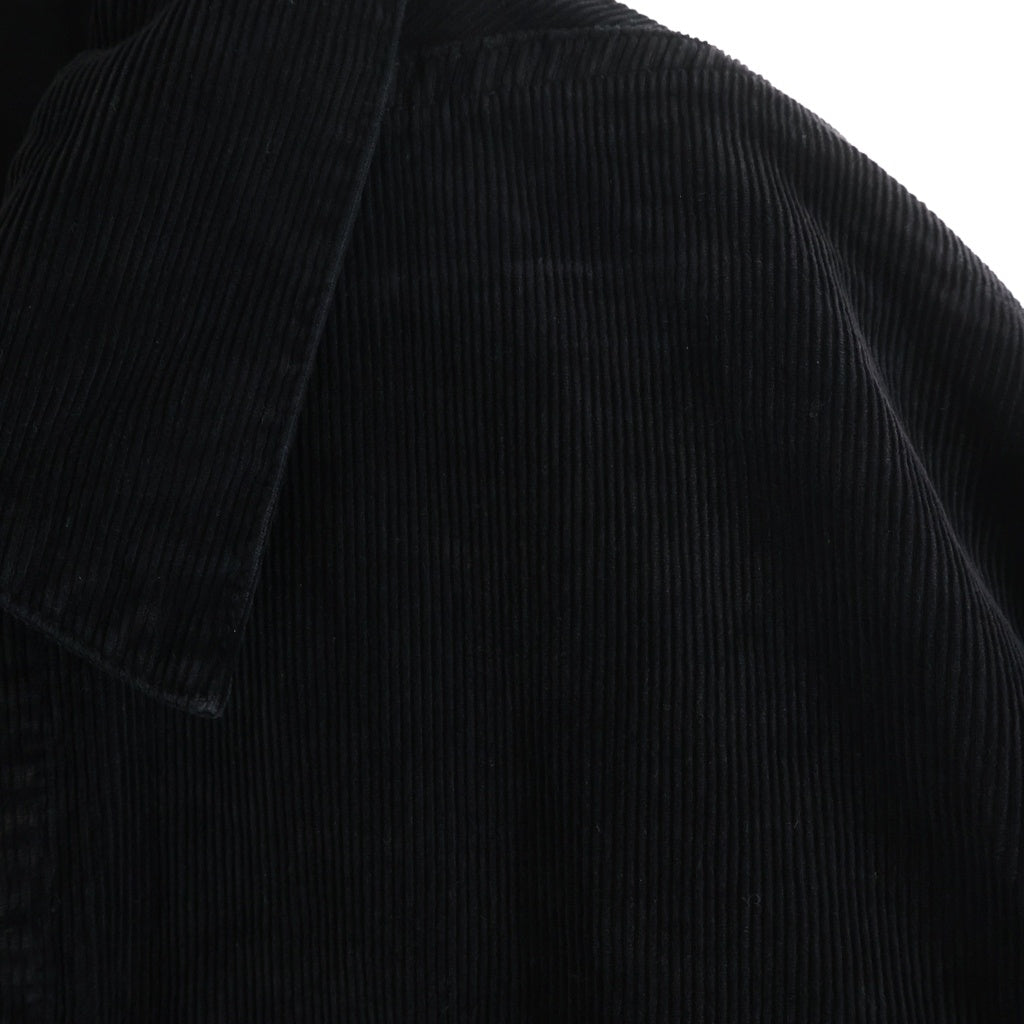 UNDERCOVER(アンダーカバー) 25AW 後JQ切替硫化コーデュロイジャケット ブラック