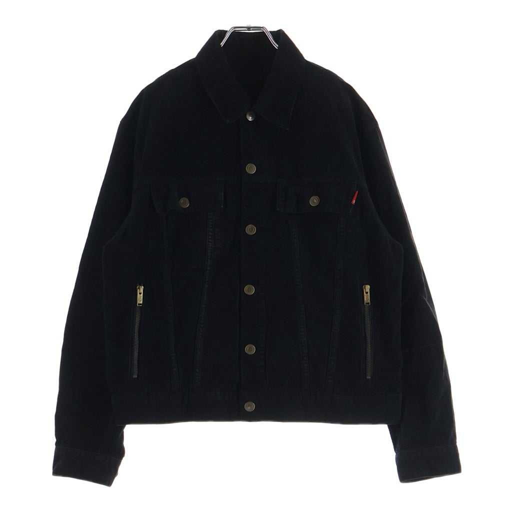 UNDERCOVER(アンダーカバー) 25AW 硫化コーデュロイジャケット Gジャン ブラック UC2E4209-2