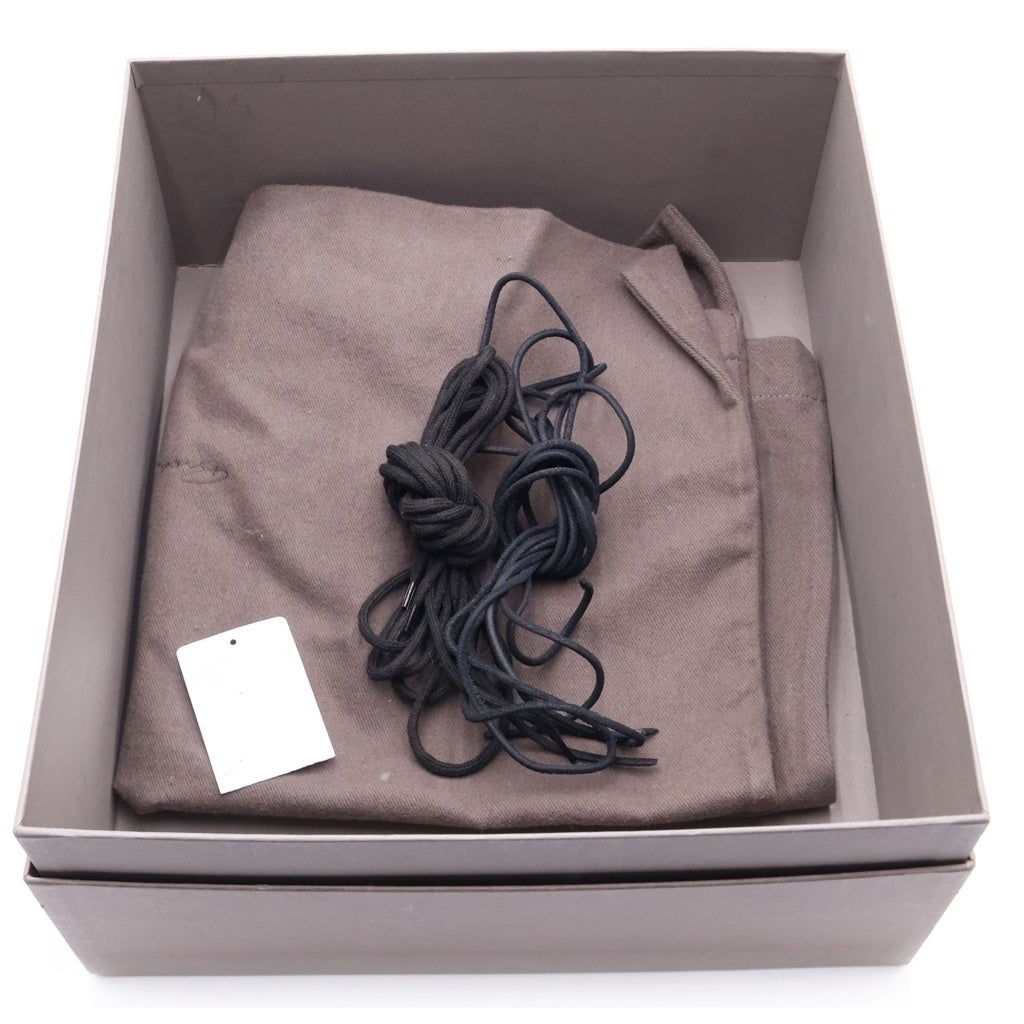 Rick Owens(リックオウエンス) RUNWAY ARMY LACE UP BOOTS ランウェイアーミー レースアップブーツ レザーブーツ ブラック