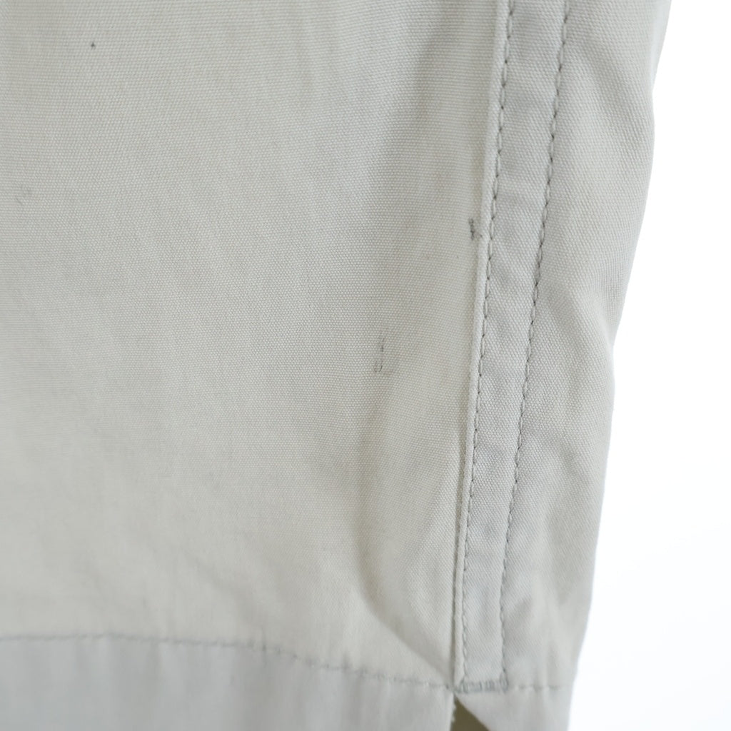 Rick Owens(リックオウエンス) 21SS LARRY SHIRT ラリー半袖シャツ ホワイト RU21S6294-TE