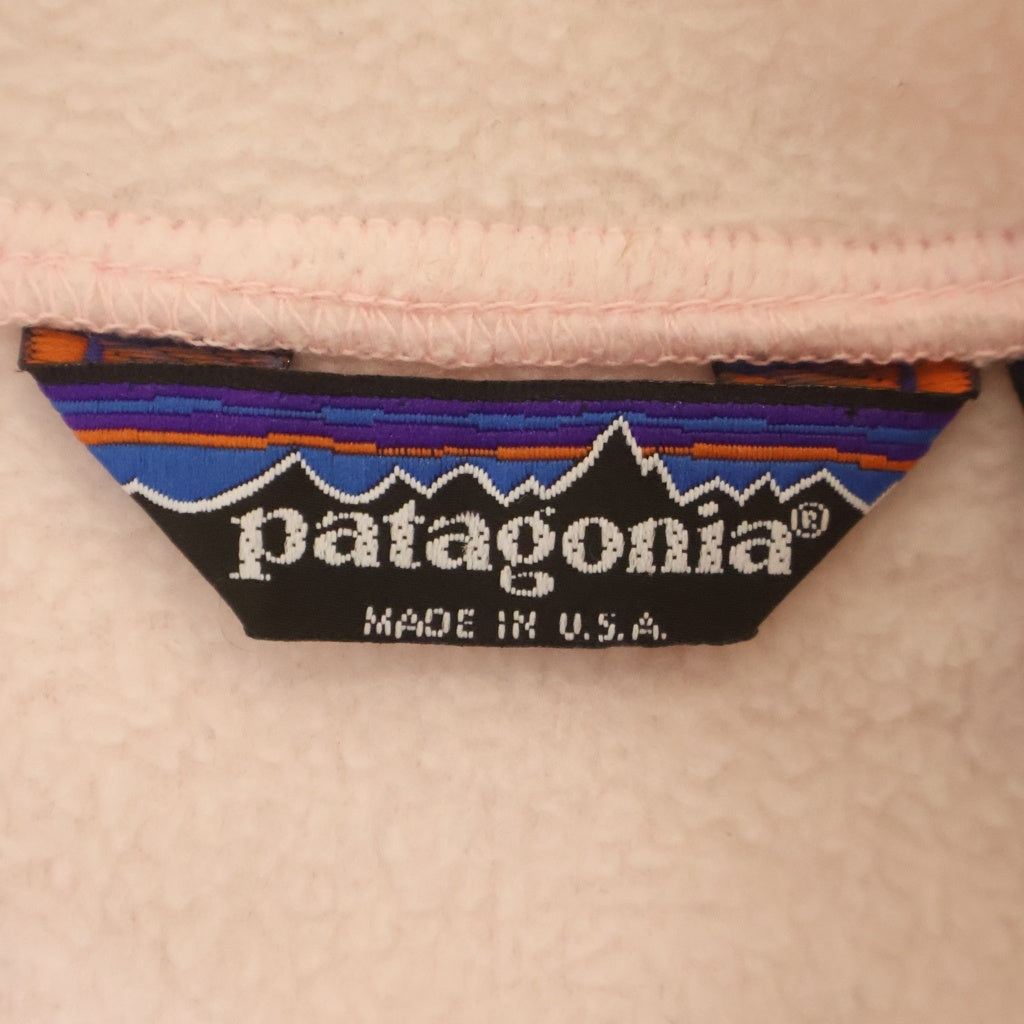 PATAGONIA(パタゴニア) 80S シンチラ スナップT フリースジャケット ピンク 25549