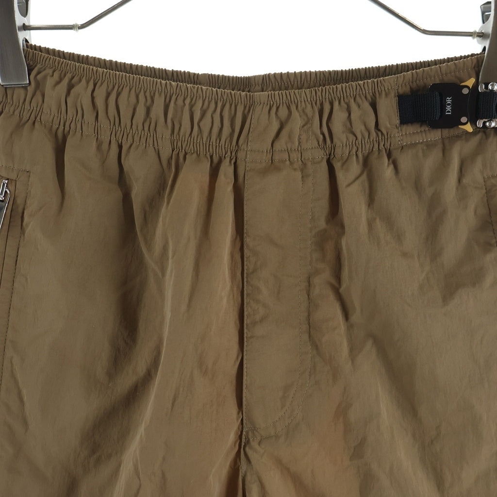 DIOR(ディオール) 25AW NYLON SHORTS PANT ナイロンショートパンツ ブラウン 593C158A2005