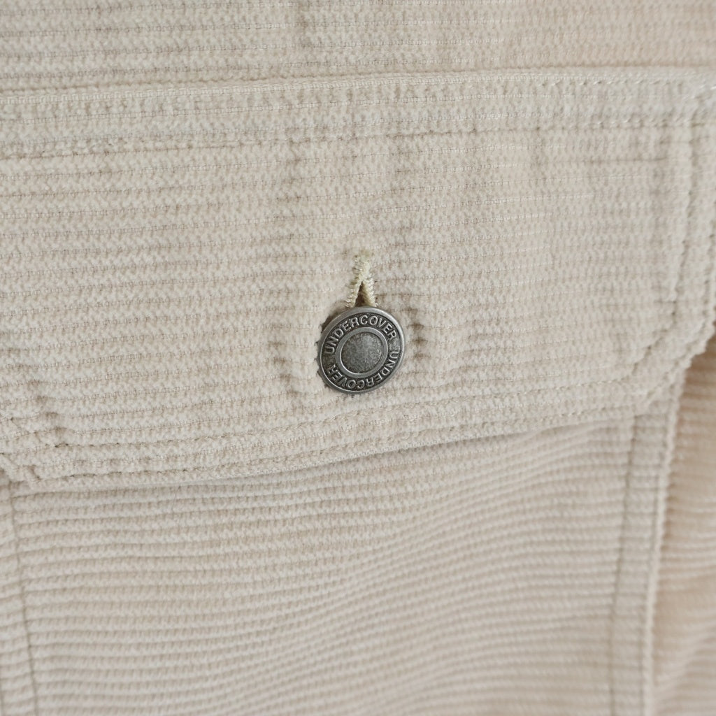 UNDERCOVER(アンダーカバー) 25AW コーデュロイジャケット トラッカージャケット ベージュ