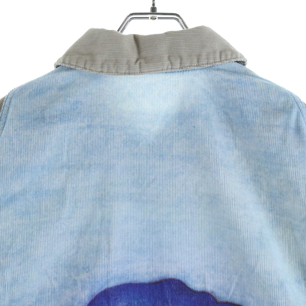 UNDERCOVER(アンダーカバー) 25AW 後総柄コーデュロイ ロング カバーオール ジャケット ベージュ