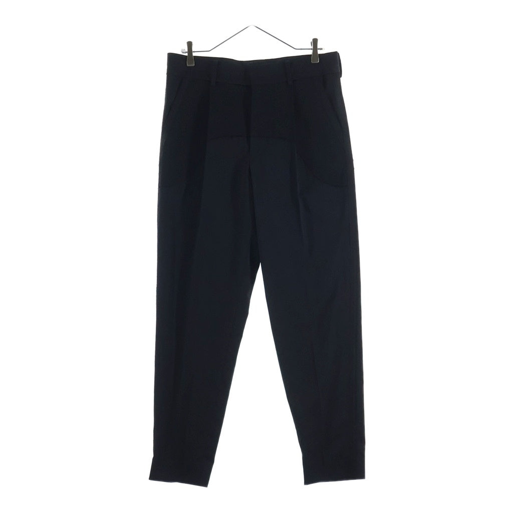 UNDERCOVER(アンダーカバー) 25AW 切替デザインウールスラックスパンツ ブラック