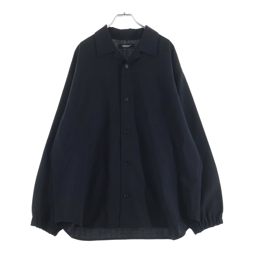UNDERCOVER(アンダーカバー) 25AW L/S Wool Shirt 長袖シャツ ブラック 