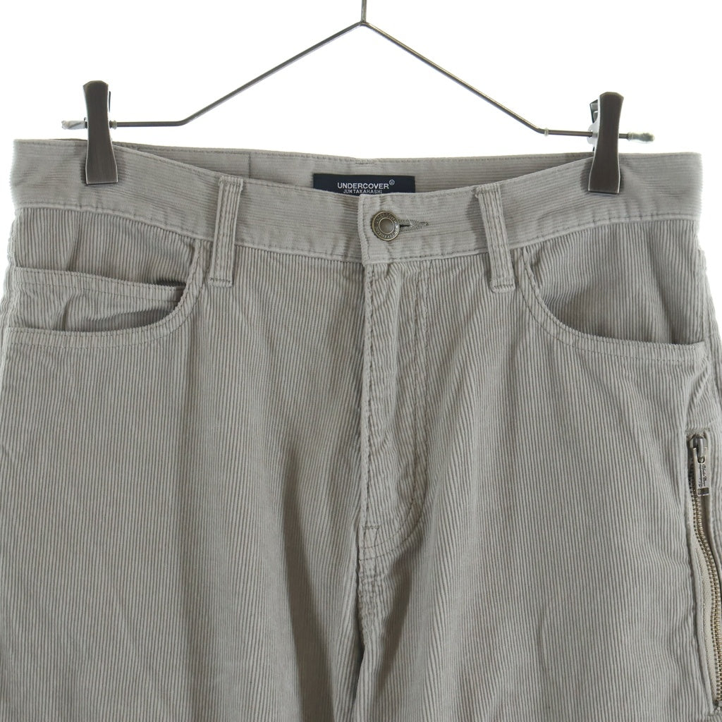 UNDERCOVER(アンダーカバー) 25AW 硫化コーデュロイ5PKパンツ ストレートパンツ ベージュ UC2E4506