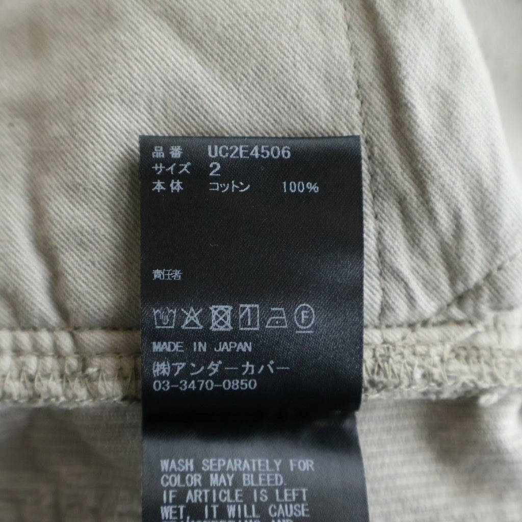 UNDERCOVER(アンダーカバー) 25AW 硫化コーデュロイ5PKパンツ ストレートパンツ ベージュ UC2E4506