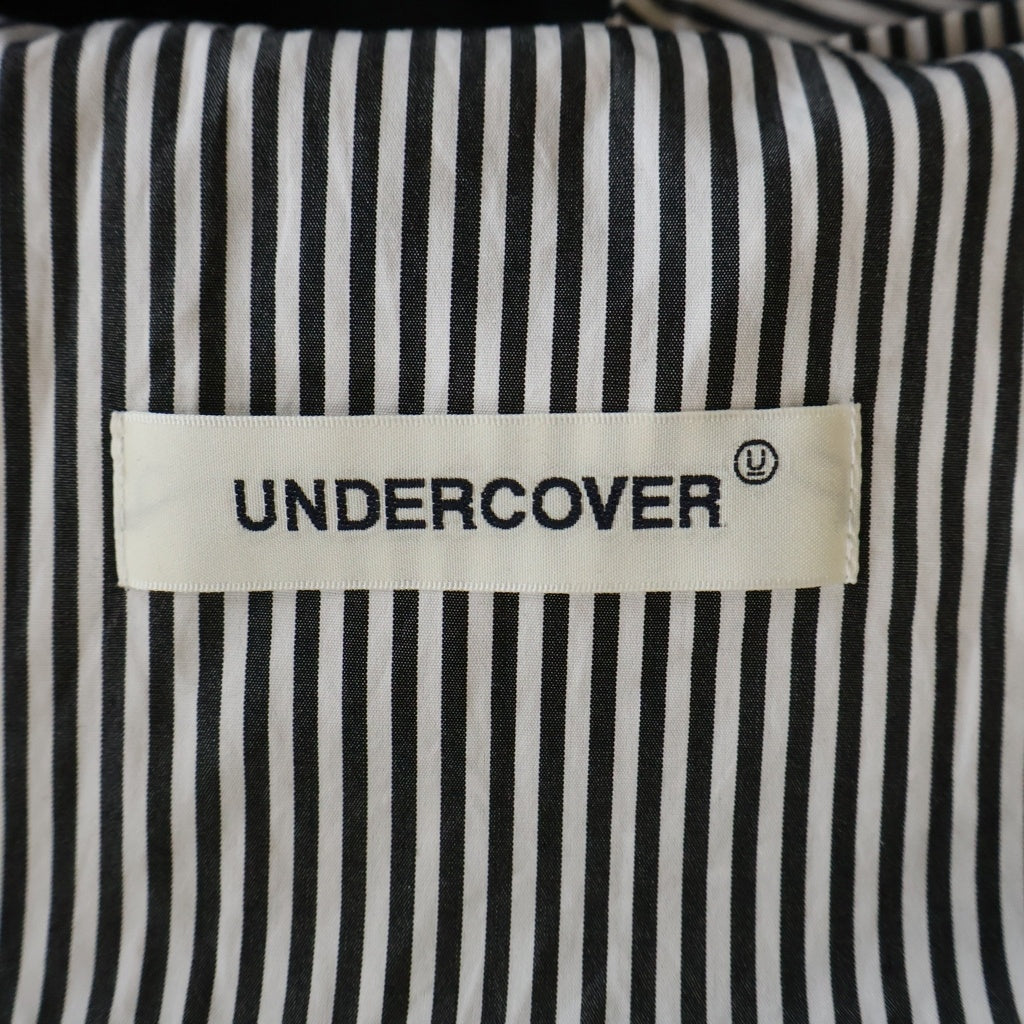 UNDERCOVER(アンダーカバー) 25AW Coウェザーヨークフラシステンカラーコート ブラック