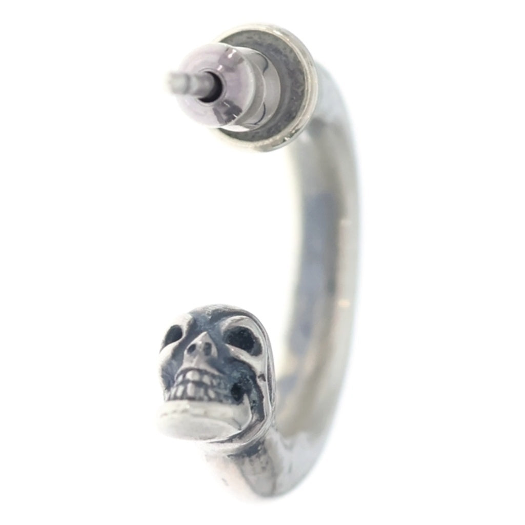 Gaboratory/Gabor(ガボラトリー/ガボール) Phantom T-bar Skull On O-ring Pierce ファントムTバースカルオンラウンドバーピアス シルバー