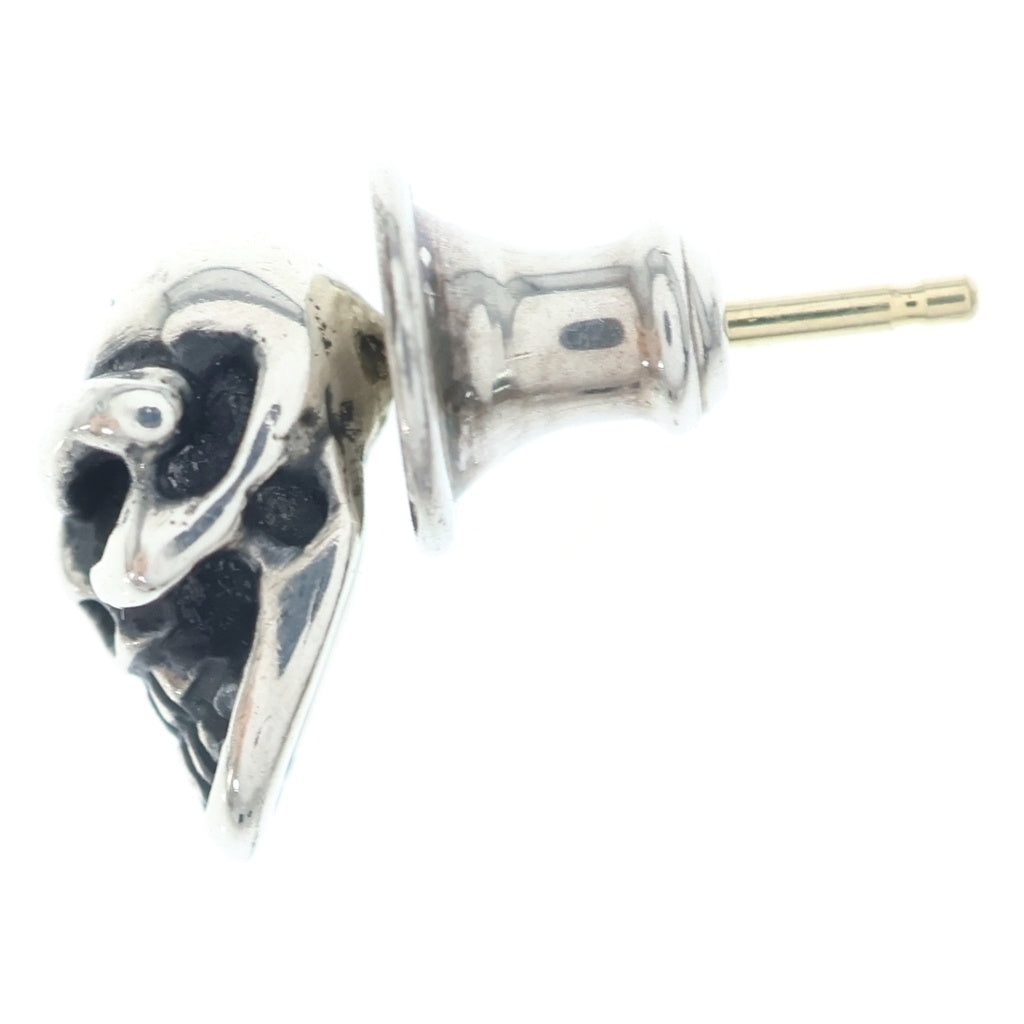 Bill Wall Leather/BWL(ビルウォールレザー) BWL SKULL Pierce スカルスタッドピアス シルバー