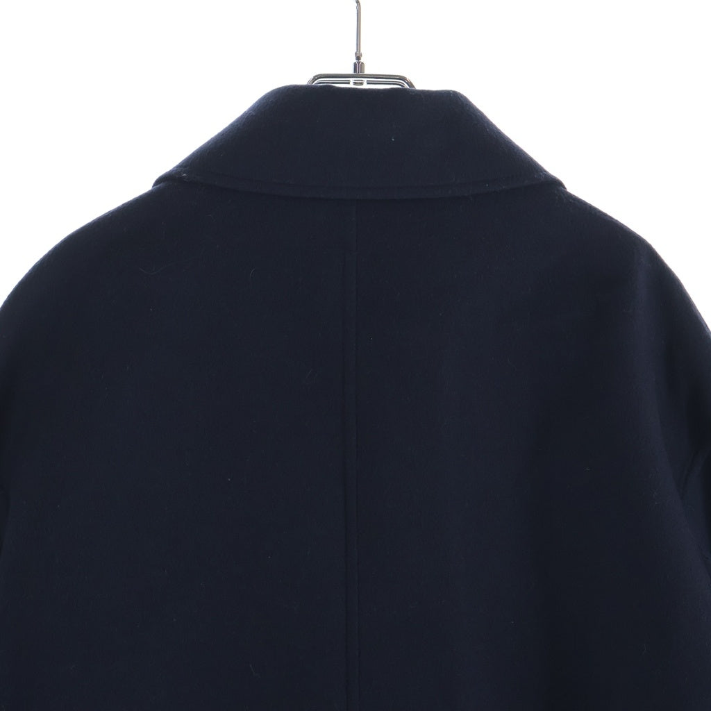 LOEWE(ロエベ) WORKWEAR JACKET アナグラムロゴ ウール ワークウェアジャケット ネイビー/ブラック H526Y02W11