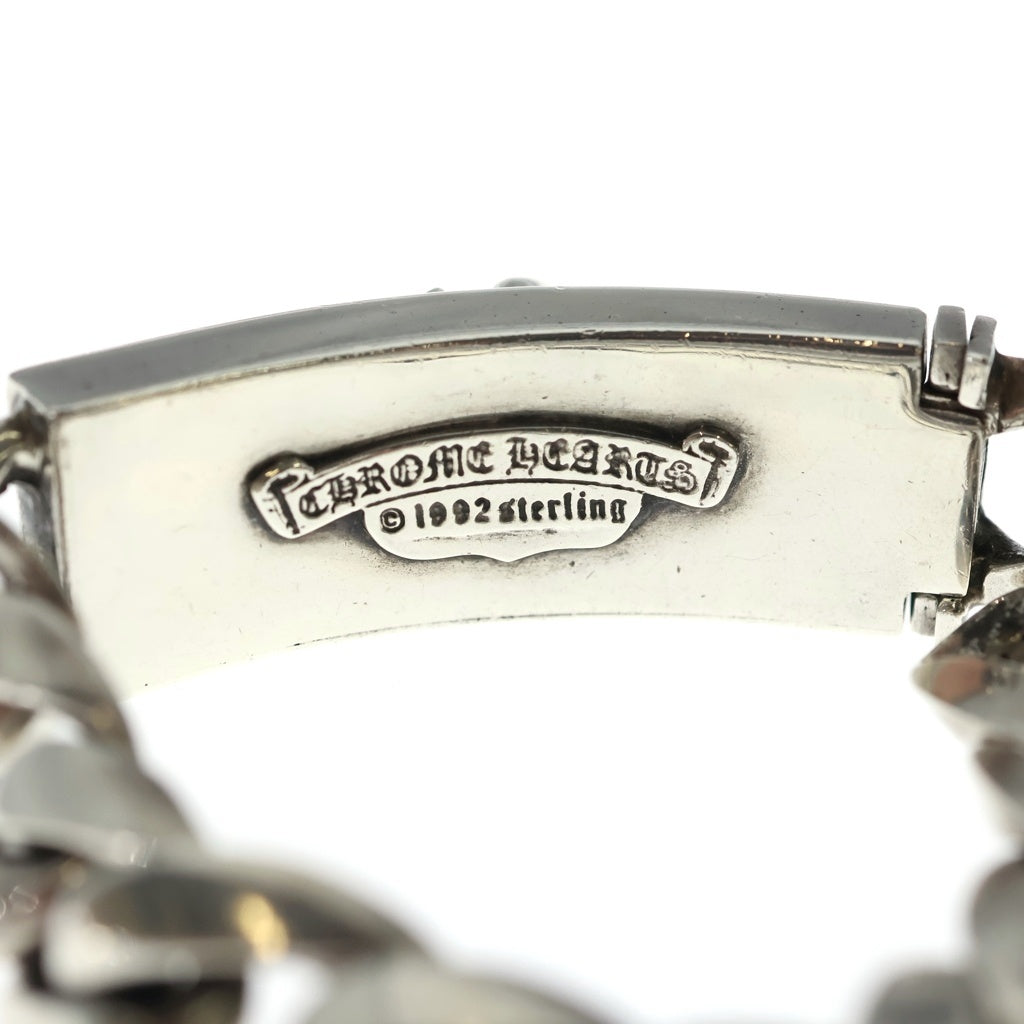 CHROME HEARTS(クロムハーツ) ID DAGGER ダガーIDクラシックリンクブレスレット 11LINK シルバー BCA156