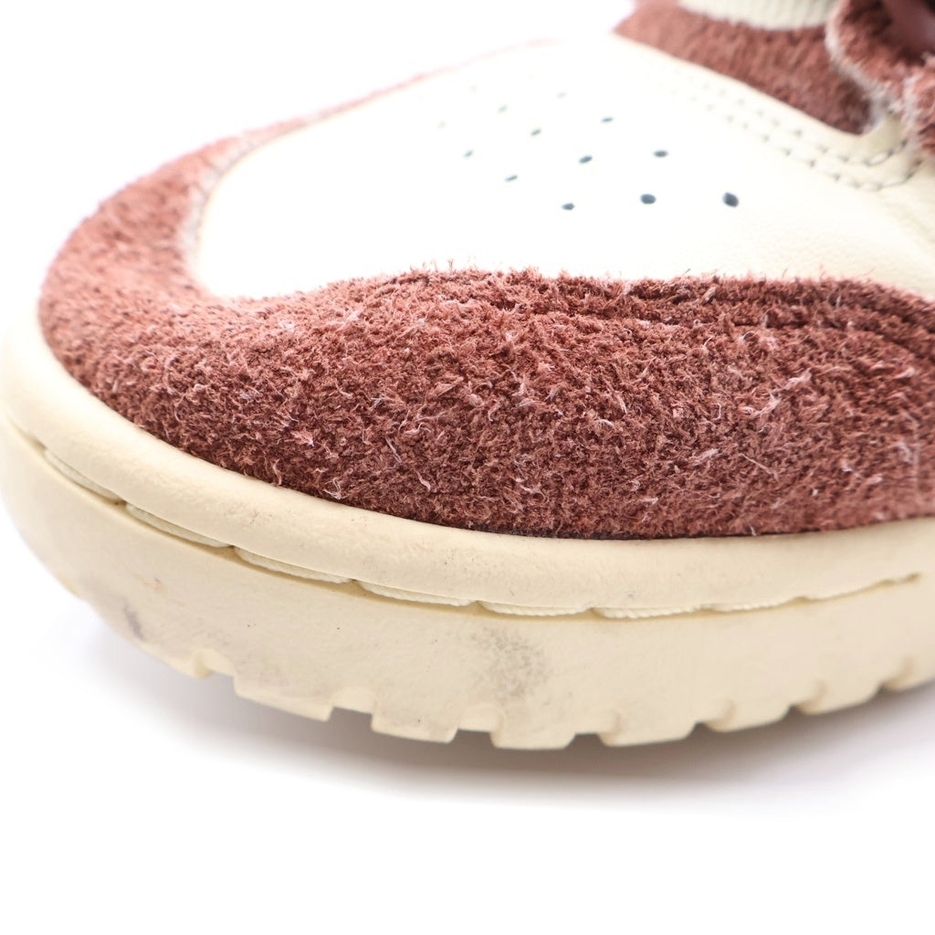 NIKE(ナイキ) AIR TRAINER 1 DARK PONY/MED SOFT PINK-COCONUT MILK ハイカットスニーカー シューズ ホワイト/ピンク