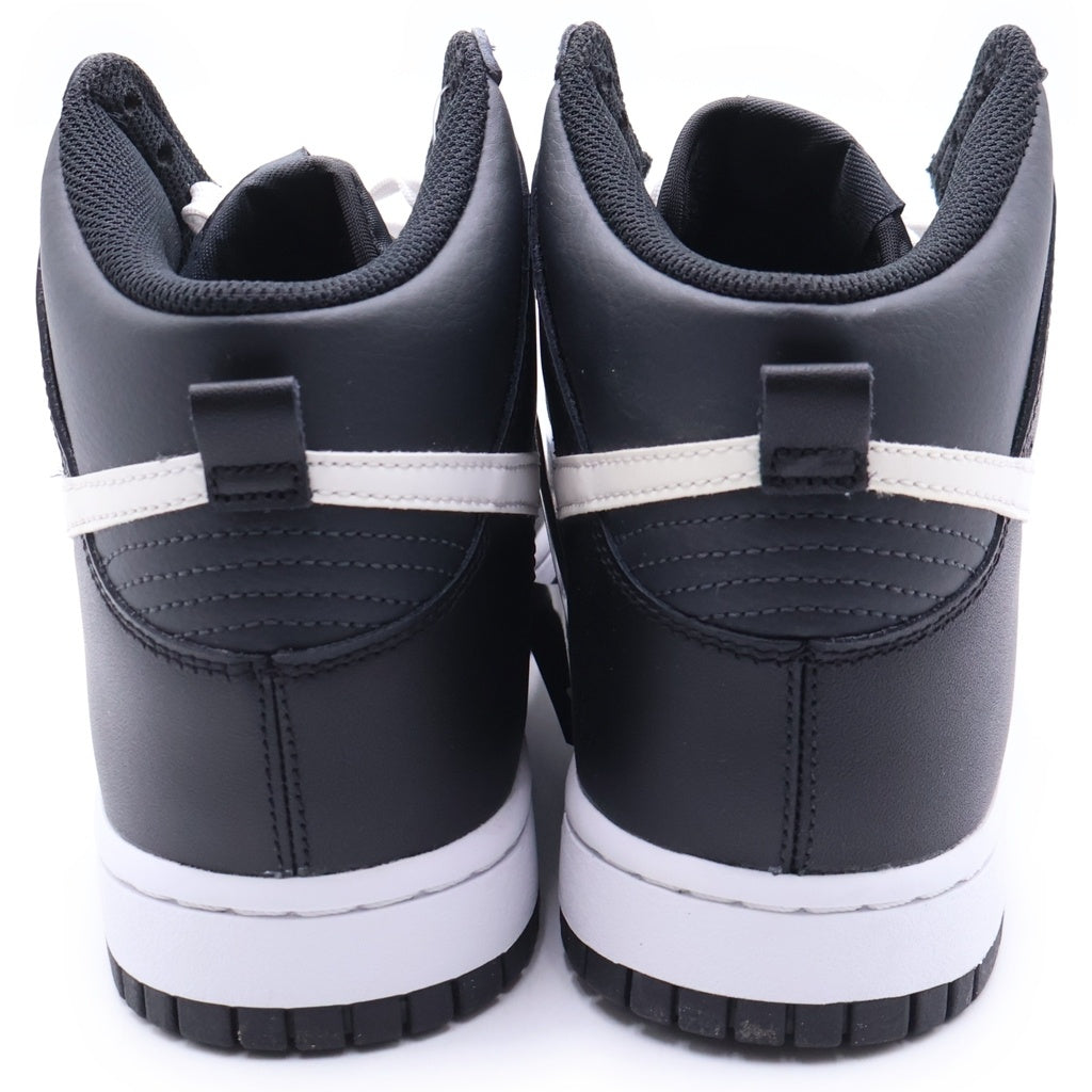 NIKE(ナイキ) WMNS DUNK HIGH ダンク ハイ ハイカットスニーカー シューズ ブラック/ホワイト US10/27.5cm