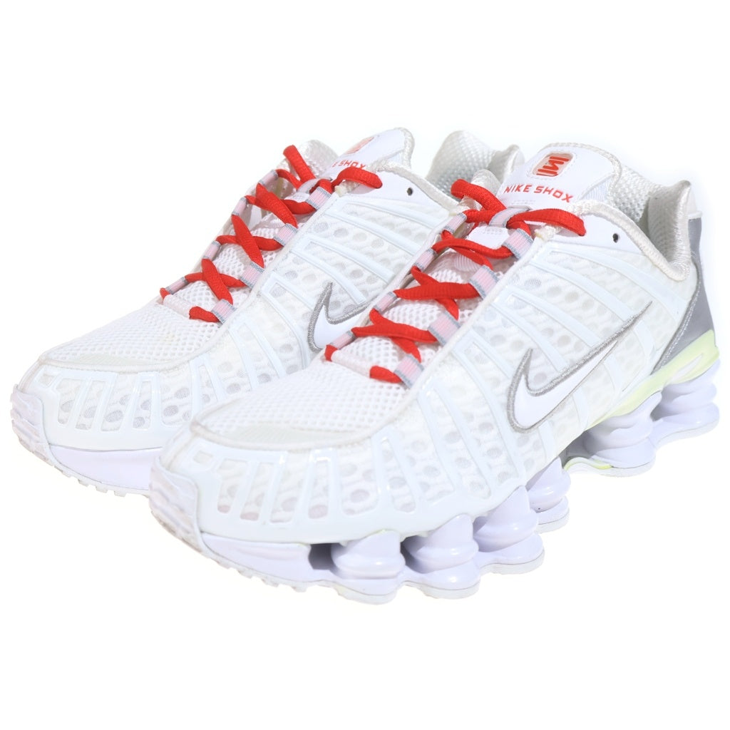 NIKE(ナイキ) WMNS SHOX TL ショックス ローカットスニーカー シューズ ホワイト
