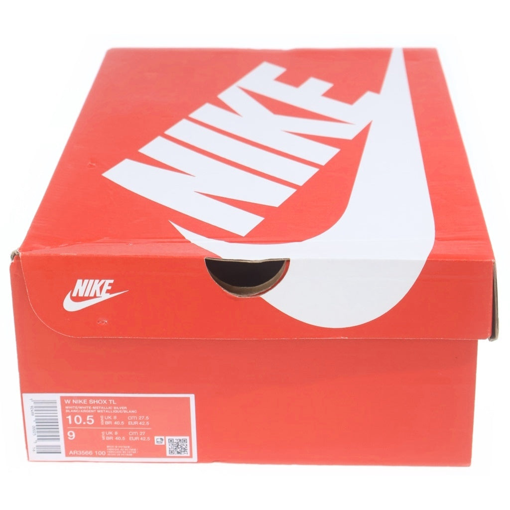 NIKE(ナイキ) WMNS SHOX TL ショックス ローカットスニーカー シューズ ホワイト