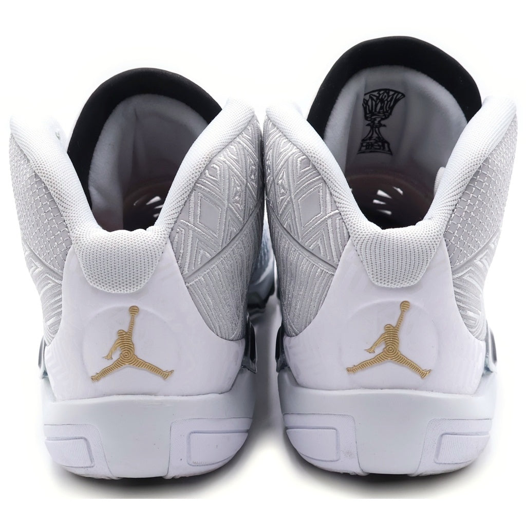 NIKE(ナイキ) Air Jordan 38 FIBA エアジョーダン ハイカットスニーカー シューズ ホワイト