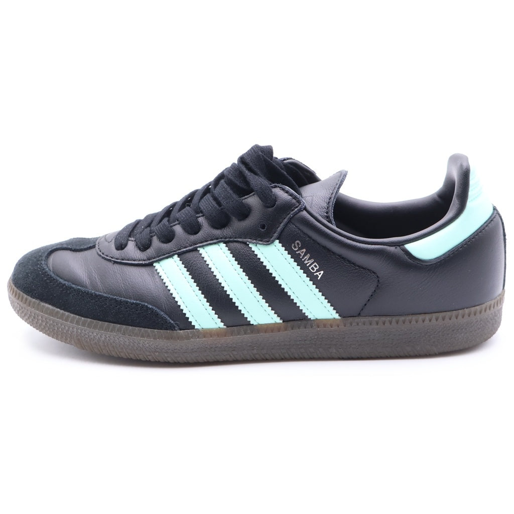 adidas(アディダス) SAMBA OG CORE BLACK サンバ OG ローカットスニーカー シューズ ブラック/ブルー
