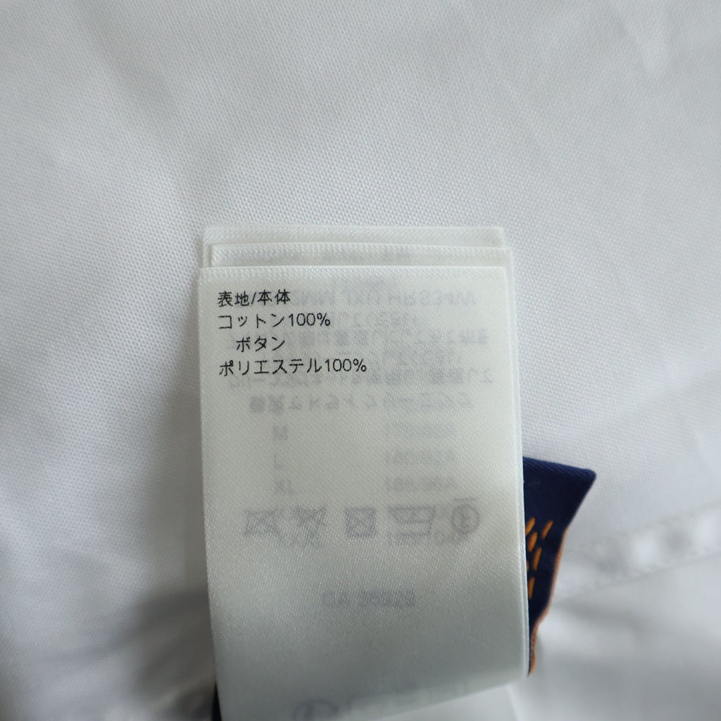 LOUIS VUITTON(ルイヴィトン) LVロゴ刺繍 ボタン長袖シャツ ホワイト RM242MM JXU HRS34W
