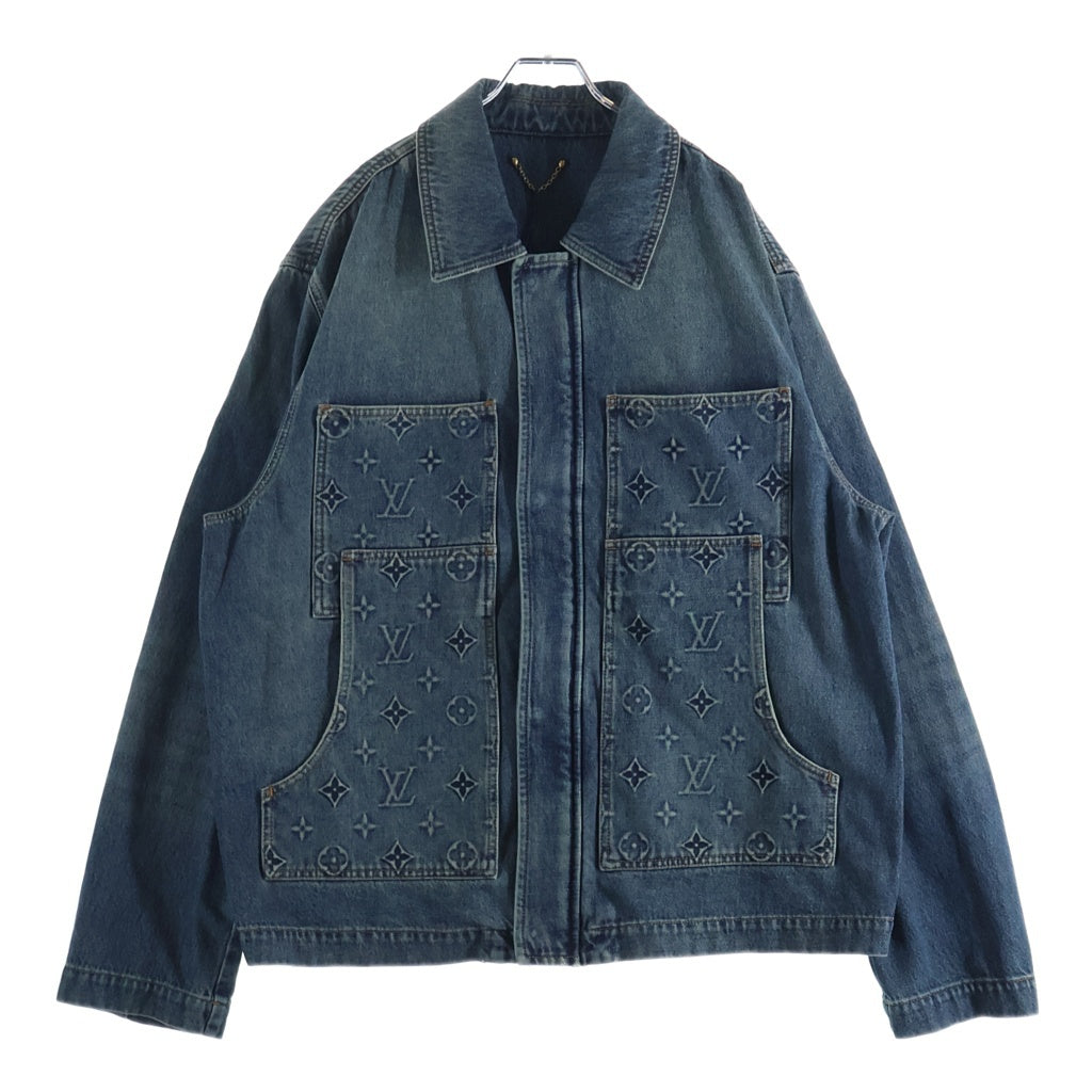 LOUIS VUITTON(ルイヴィトン) 23AW モノグラム デニム ジップアップ 