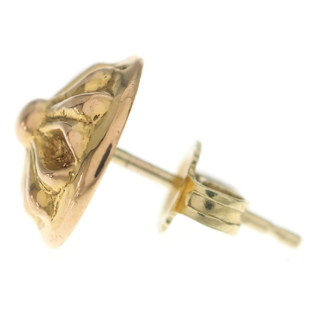 CHROME HEARTS(クロムハーツ) 22K STD CRSBL クロスボール スタッドピアス ゴールド