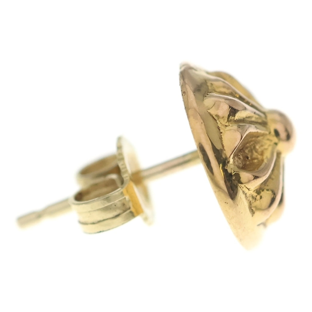 CHROME HEARTS(クロムハーツ) 22K STD CRSBL クロスボール スタッドピアス ゴールド