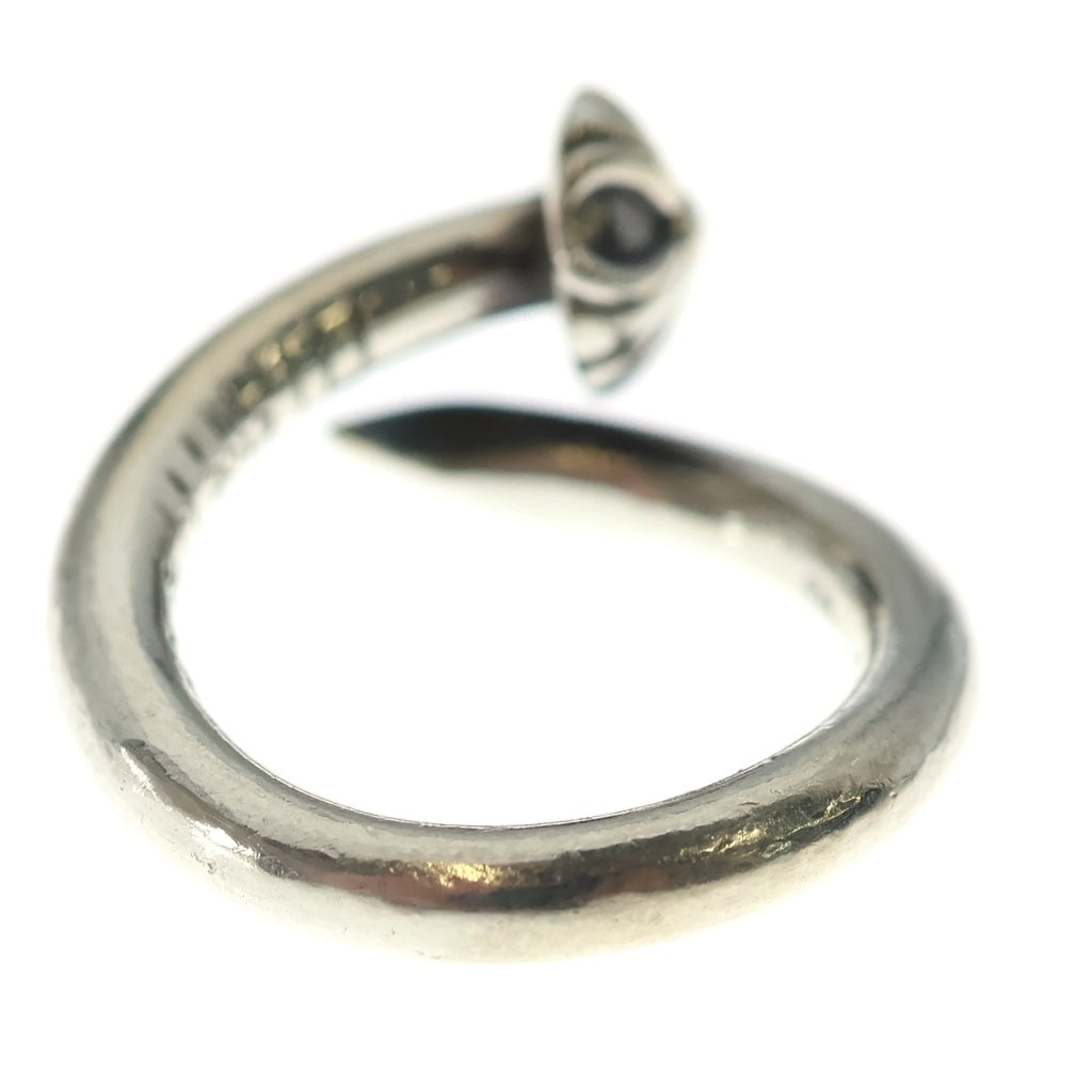 CHROME HEARTS(クロムハーツ) NAIL CRSBALL ネイル クロスボール リング シルバー BCA349