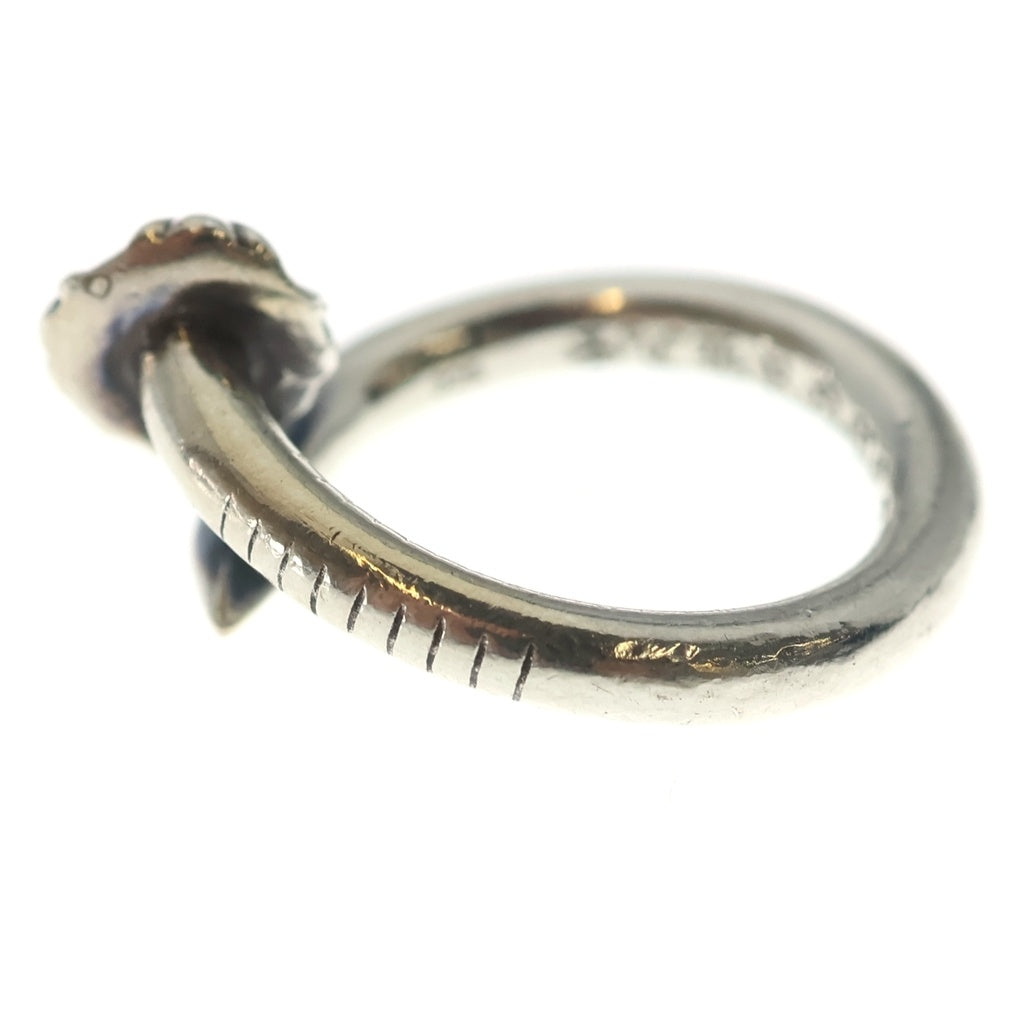CHROME HEARTS(クロムハーツ) NAIL CRSBALL ネイル クロスボール リング シルバー BCA349