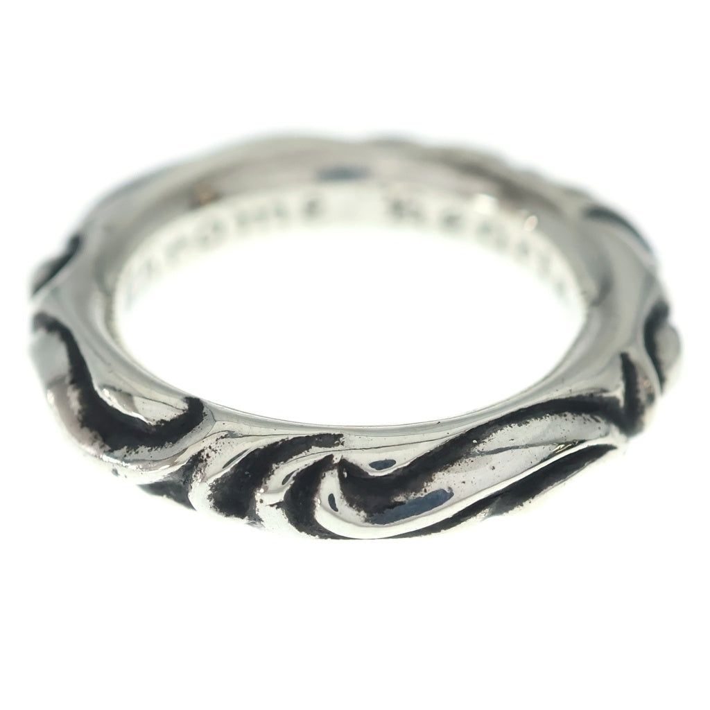 CHROME HEARTS(クロムハーツ) SCRL BAND スクロールバンド リング シルバー BCA351