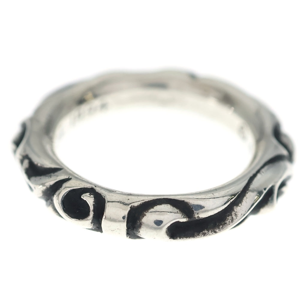 CHROME HEARTS(クロムハーツ) SCRL BAND スクロールバンド リング シルバー BCA351