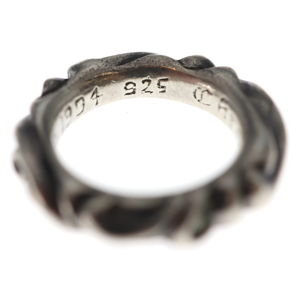 CHROME HEARTS(クロムハーツ) SCRL BAND スクロールバンド リング シルバー BCA351