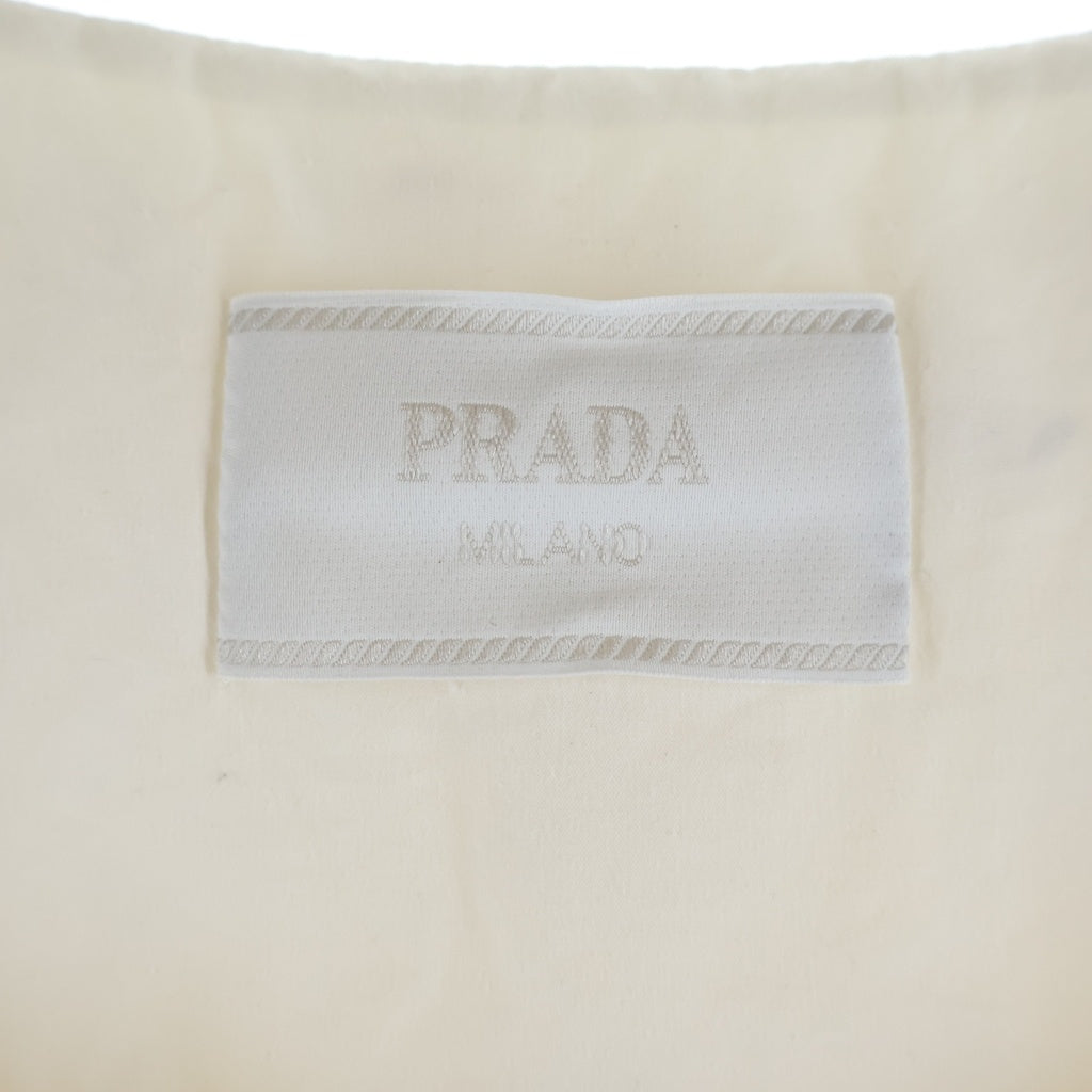 PRADA(プラダ) DOWN VEST ダウンベスト ホワイト SGC352 S232 1U71