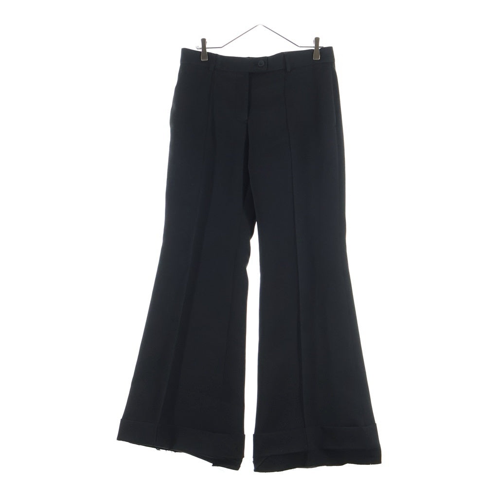 Acne Studios(アクネ ストゥディオズ) 23SS ウールフレアトラウザーズ ブラック FN-WN-TROU001022