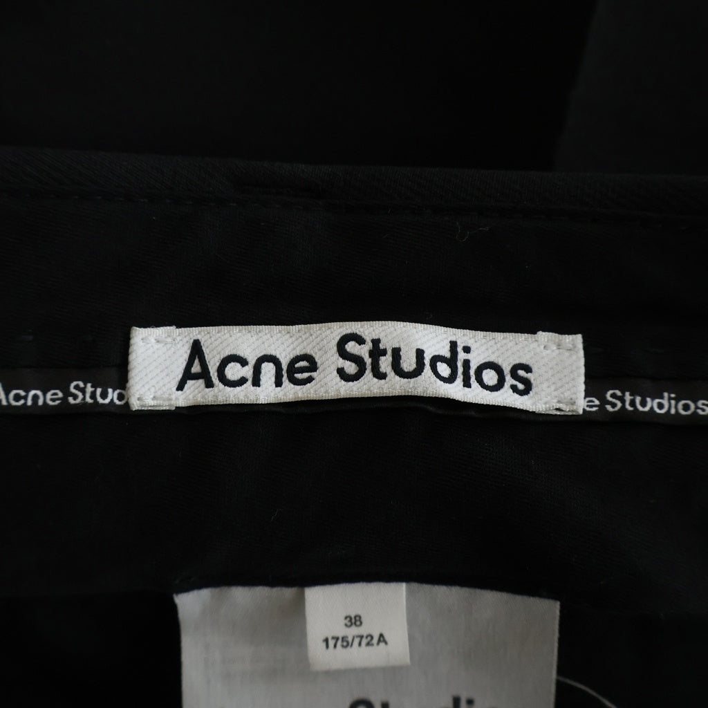 Acne Studios(アクネ ストゥディオズ) 23SS ウールフレアトラウザーズ ブラック FN-WN-TROU001022