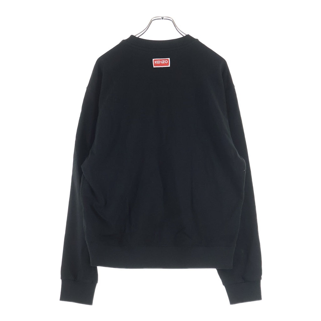 KENZO(ケンゾー) 24SS フロントグラフィックプリント スウェットトレーナー ブラック FE55SW1884MF