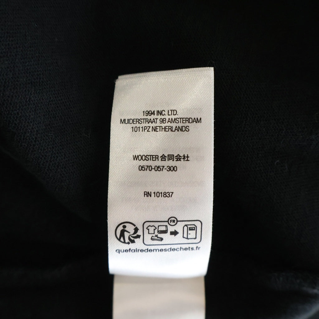 SUPREME(シュプリーム) 25AW AOI Jester S/S top フロントデザイン クルーネック半袖カットソーTシャツ ブラック
